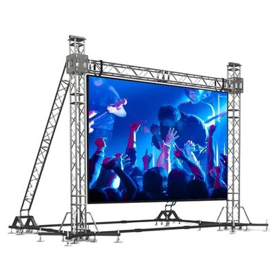 Slim Leichtgewicht Vermietung Outdoor Led Display 1R1G1B1W SMD1921 Led Bildschirm