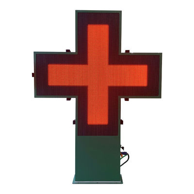960x960mm Vollfarbe Outdoor LED Cross Display für Apotheken