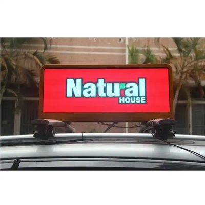 Auto-Taxi Top Outdoor LED-Display hohe Helligkeit mit 960x320mm Bildschirmgröße