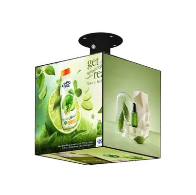 Innenraum IP31 Eisenschrank kommerzielle LED-Anzeige 3d Cube Led-Bildschirm Wifi-Steuerung