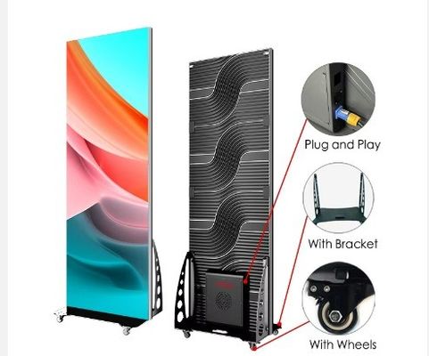 OEM 16 Bit SMD2121 Indoor LED Poster Bildschirm mit hoher Erneuerungsrate