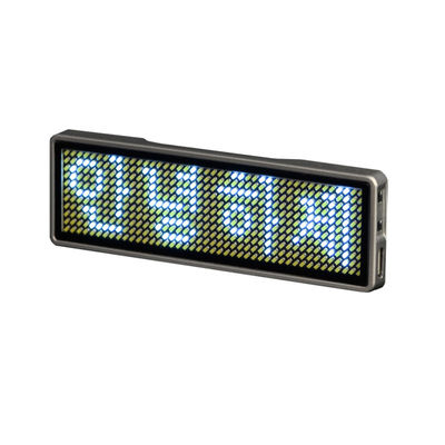 93*30*6mm Kreatives LED-Display Namensschild, Drehbares drahtloses Led-Namensschild