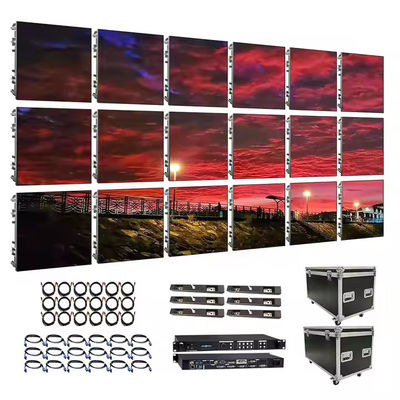 1R1G1B1W Außenvermietung LED-Display-Bildschirm SMD1921 Led-Hintergrund