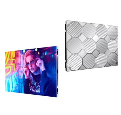 Ultra dünne feste Innenwerbung LED-Display Front Service Vollfarbe P1.86