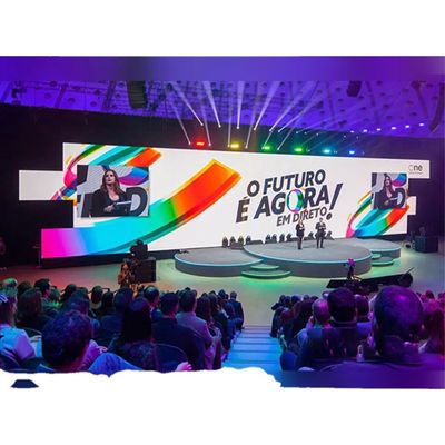Erleben Sie die Zukunft der visuellen Technologie mit Rgb 1R1G1B LEDs SMD3535 Mbi 5124 Rental LED Display